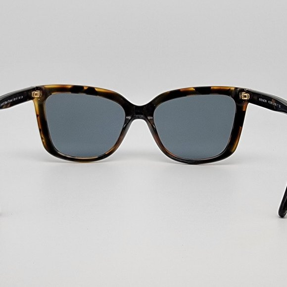 *SOLD* Coach HC8261 L1059 544687 Black Tortoise Sunglasses FRAME ONLY 56-18-140 - Picture 4 of 12